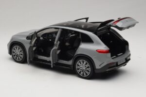 Mercedes EQS SUV X296 Manufaktur Alpine Grey NZG 1:18 B66960591 メタル - 画像 5/8