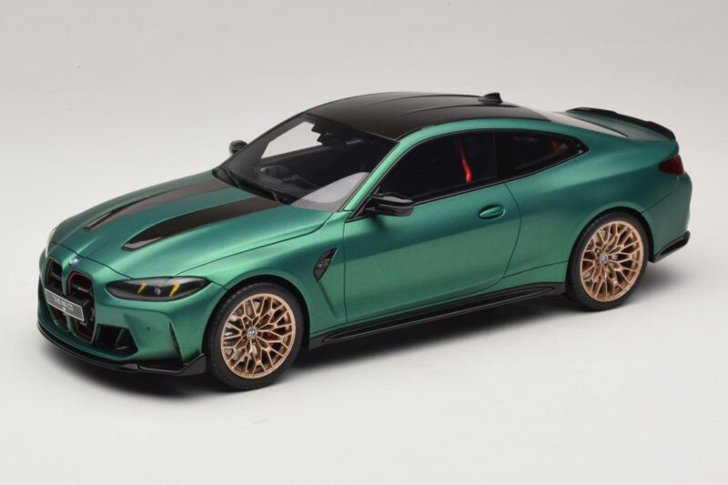 BMW M4 CS G82 Frozen Isle of Man Green GT Spirit 1:18 GT994 レジン