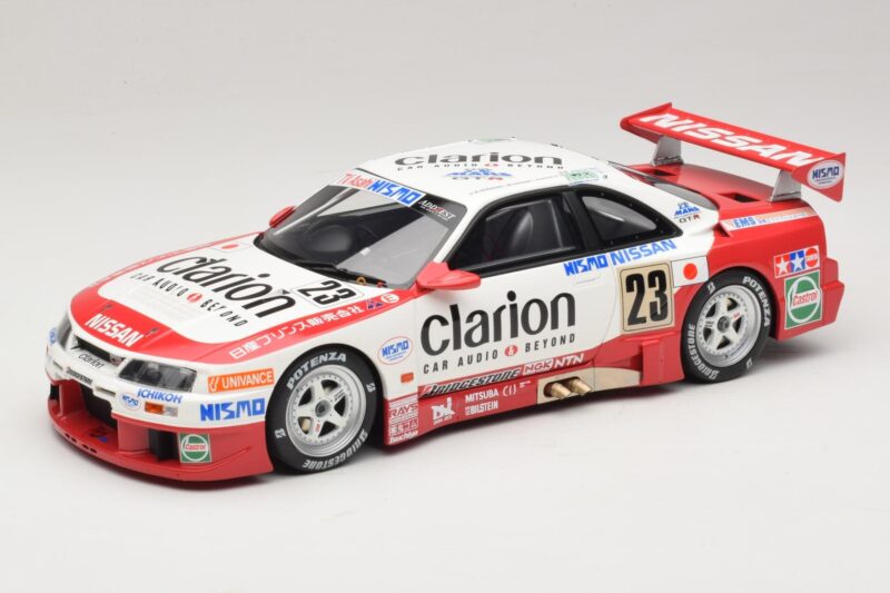 Nissan Skyline GT-R R33 LM GT1 #23 K. Hoshino / M. Hasemi / T. Suzuki Clarion Team NISMO 24 Hours of Le Mans 1996 Otto 1:18 Nissan Skyline GT-R R33 LM GT1 #23 K. Hoshino / M. Hasemi / T. Suzuki Clarion Team NISMO 24 Hours of Le Mans 1996 Otto 1:18 O
