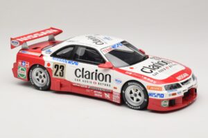 Nissan Skyline GT-R R33 LM GT1 #23 K. Hoshino / M. Hasemi / T. Suzuki Clarion Team NISMO 24 Hours of Le Mans 1996 Otto 1:18 O - 画像 4/6