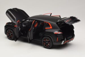 BMW XM G09 Matt Black Minichamps 1:18 110023301 メタル - 画像 5/8