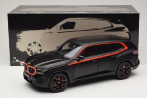 BMW XM G09 Matt Black Minichamps 1:18 110023301 メタル - 画像 8/8