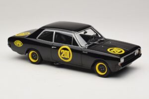 Opel Rekord C #201 Black Widow MCG 1:18 MCG18560 メタル - 画像 4/6