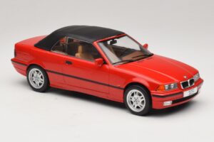 BMW 3 Series E36 カブリオレ レッド MCG 1:18 MCG18317 メタル - 画像 5/7
