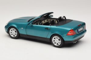 Mercedes SLK R170 Vivianite Green Norev 1:18 183021 メタル - 画像 9/10