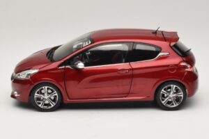 Peugeot 208 GTI Rubis Red Norev 1:18 184700 メタル - 画像 4/8