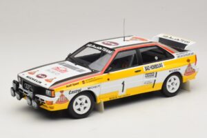 Audi Quattro #1 W. Rohrl / C. Geistdorfer Rally Monte Carlo Winner 1984 Minichamps 1:18 A5-5894 メタル