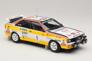 Audi Quattro #1 W. Rohrl / C. Geistdorfer Rally Monte Carlo Winner 1984 Minichamps 1:18 A5-5894 メタル - 画像 4/6