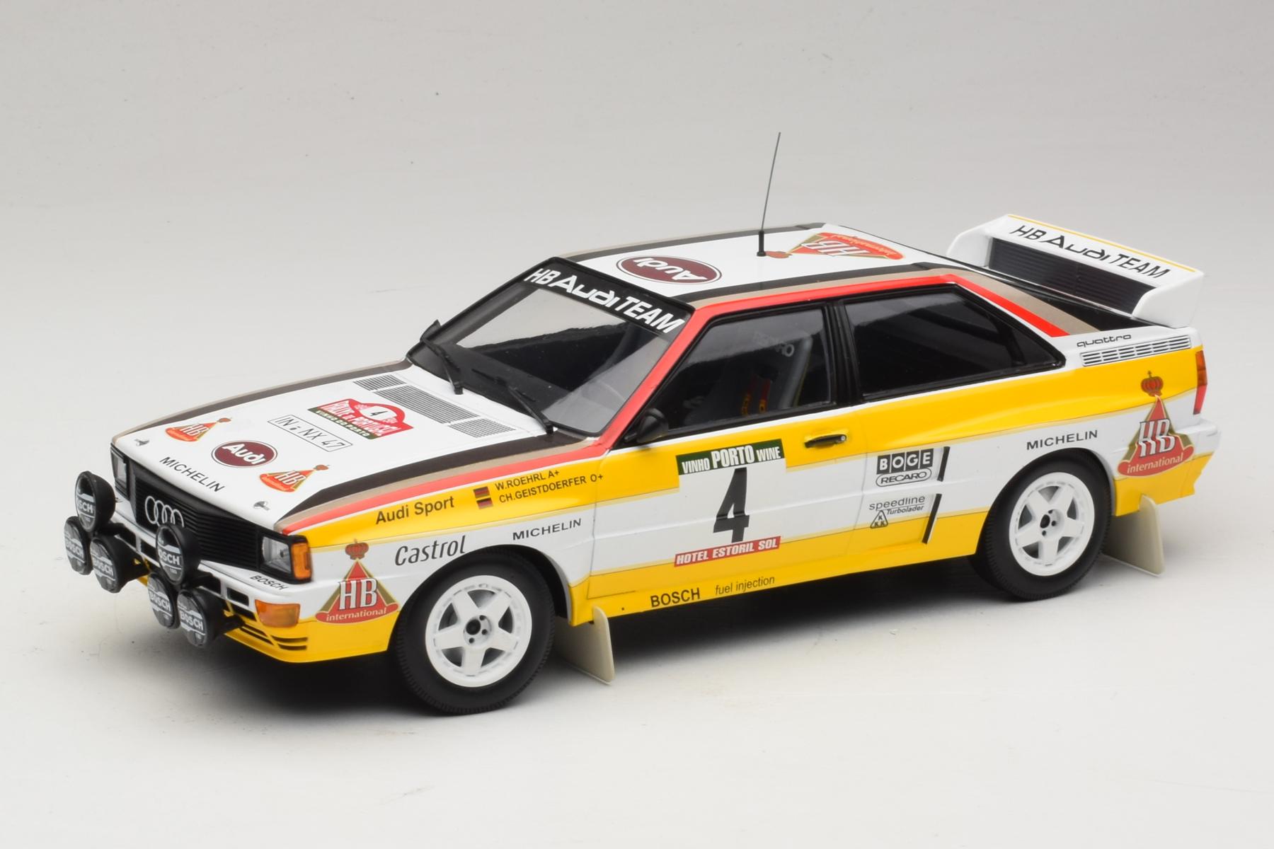 Minichamps Audi Quattro A2 Rally Portugal 1984 1:18
