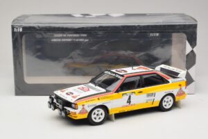 Audi Quattro A2 #4 W. Rohrl / C. Geistdorfer Rally Portugal 1984 Minichamps 1:18 153841104 メタル - 画像 6/6