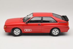 Audi Quattro レッド ディーラーエディション Minichamps 1:18 A5-5893 メタル - 画像 3/6