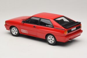 Audi Quattro レッド ディーラーエディション Minichamps 1:18 A5-5893 メタル - 画像 5/6