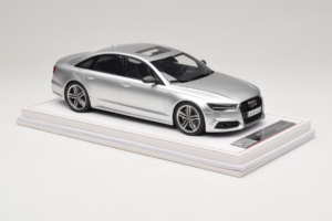 Audi S6 C7 Florett Silver Metallic IVY Merit 1:18 REMC038 レジン - 画像 4/7