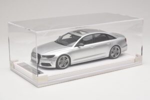 Audi S6 C7 Florett Silver Metallic IVY Merit 1:18 REMC038 レジン - 画像 6/7