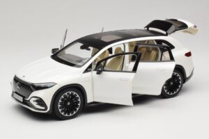 Mercedes EQS SUV X296 Manufaktur Diamond White NZG 1:18 B66960590 メタル - 画像 2/8
