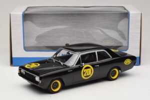 Opel Rekord C #201 Black Widow MCG 1:18 MCG18560 メタル - 画像 6/6