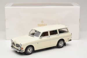 Volvo Amazon ワゴン Pearl White Norev 1:18 188750 メタル - 画像 6/6
