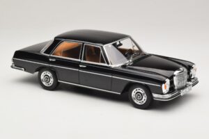 Mercedes 280 SE W108 ブラック Norev 1:18 183360 メタル - 画像 6/8