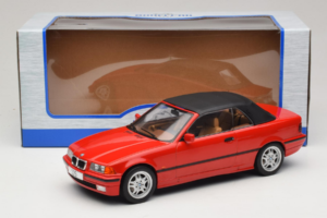 BMW 3 Series E36 カブリオレ レッド MCG 1:18 MCG18317 メタル - 画像 7/7