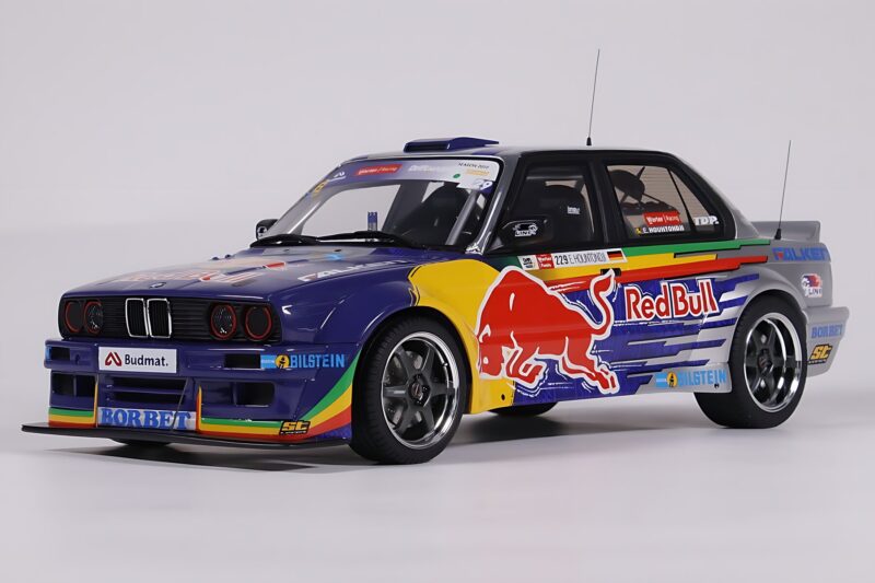 BMW E30 V8 #229 E. Hountondji Red Bull Driftbrothers Drift 2023 ブルー Otto 1:18 OT486 レジン