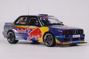 BMW E30 V8 #229 E. Hountondji Red Bull Driftbrothers Drift 2023 ブルー Otto 1:18 OT486 レジン - 画像 4/5