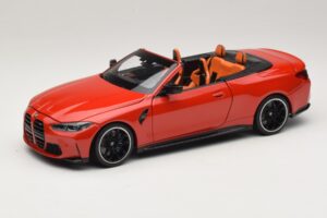 BMW M4 G83 カブリオレ Red Metallic Minichamps 1:18 110021030 メタル