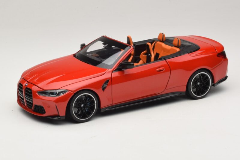 BMW M4 G83 カブリオレ Red Metallic Minichamps 1:18 110021030 メタル