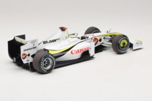 Brawn GP BGP001 #22 J. Button Singapore GP 2009 Minichamps 1:18 180090222 レジン - 画像 2/7