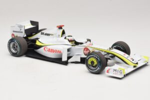 Brawn GP BGP001 #22 J. Button Singapore GP 2009 Minichamps 1:18 180090222 レジン - 画像 4/7