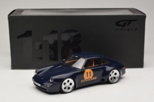 Porsche 911 964 Strosek Mega 30 Sea Blue GT Spirit 1:18 GT969 レジン - 画像 6/6