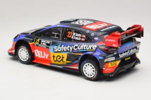Ford Puma Rally1 #22 M. Sesks / R. Francis Rally Sweden 2025 IXO 1:18 18RMC240 メタル - 画像 5/6