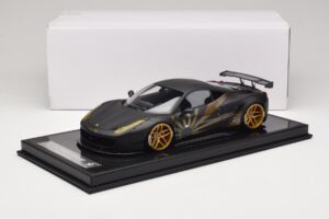 Ferrari 458 LB Works Matt Black BBA 1:18 REMC037 レジン - 画像 7/7