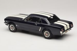 Ford Mustang Nightmist Blue Norev 1:18 182805 メタル - 画像 5/6