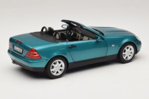 Mercedes SLK R170 Vivianite Green Norev 1:18 183021 メタル - 画像 4/10