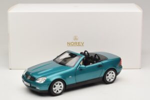 Mercedes SLK R170 Vivianite Green Norev 1:18 183021 メタル - 画像 10/10