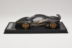 Ferrari 458 LB Works Matt Black BBA 1:18 REMC037 レジン
