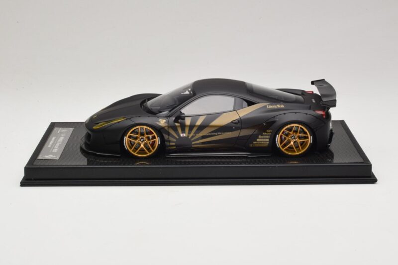Ferrari 458 LB Works Matt Black BBA 1:18 REMC037 レジン