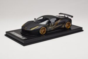 Ferrari 458 LB Works Matt Black BBA 1:18 REMC037 レジン - 画像 2/7