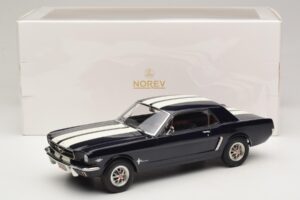 Ford Mustang Nightmist Blue Norev 1:18 182805 メタル - 画像 6/6