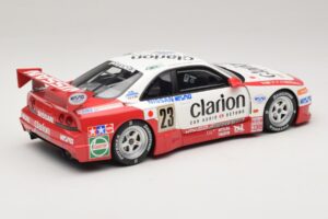 Nissan Skyline GT-R R33 LM GT1 #23 K. Hoshino / M. Hasemi / T. Suzuki Clarion Team NISMO 24 Hours of Le Mans 1996 Otto 1:18 O - 画像 2/6