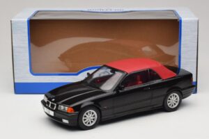 BMW 3 Series E36 カブリオレ ブラック MCG 1:18 MCG18318 メタル - 画像 7/7