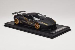Ferrari 458 LB Works Matt Black BBA 1:18 REMC037 レジン - 画像 4/7