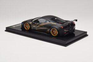 Ferrari 458 LB Works Matt Black BBA 1:18 REMC037 レジン - 画像 5/7