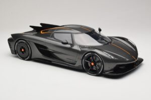 Koenigsegg Jesko Absolut 0-400-0 km/h レコード Graphite Grey GT Spirit 1:12 GT575 レジン - 画像 4/6