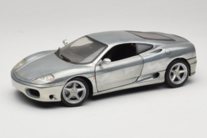 Ferrari 360 Modena クロームシルバー Hot Wheels 1:18 27774 メタル
