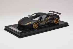 Ferrari 458 LB Works Matt Black BBA 1:18 REMC037 レジン - 画像 2/7