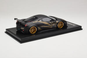 Ferrari 458 LB Works Matt Black BBA 1:18 REMC037 レジン - 画像 3/7