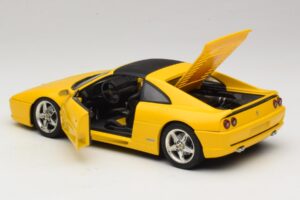 Ferrari F355 Spider イエロー ブラックルーフ UT Models 1:18 180074030-P4 メタル - 画像 5/8