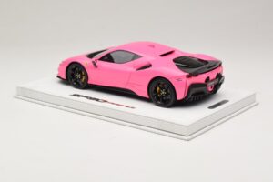 Ferrari SF90 Pack Fiorano グロス Qatar Pink BBR 1:18 RACELINE137 レジン - 画像 5/7