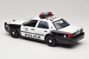 Ford Crown Victoria Police Interceptor The Hangover Movie Greenlight 1:18 12911 メタル - 画像 5/6